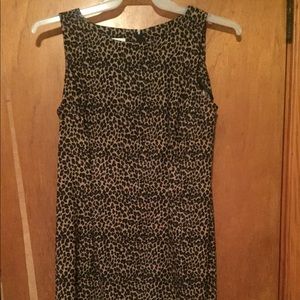 Cheetah Print Dress